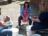 Ladies Peeling Spuds